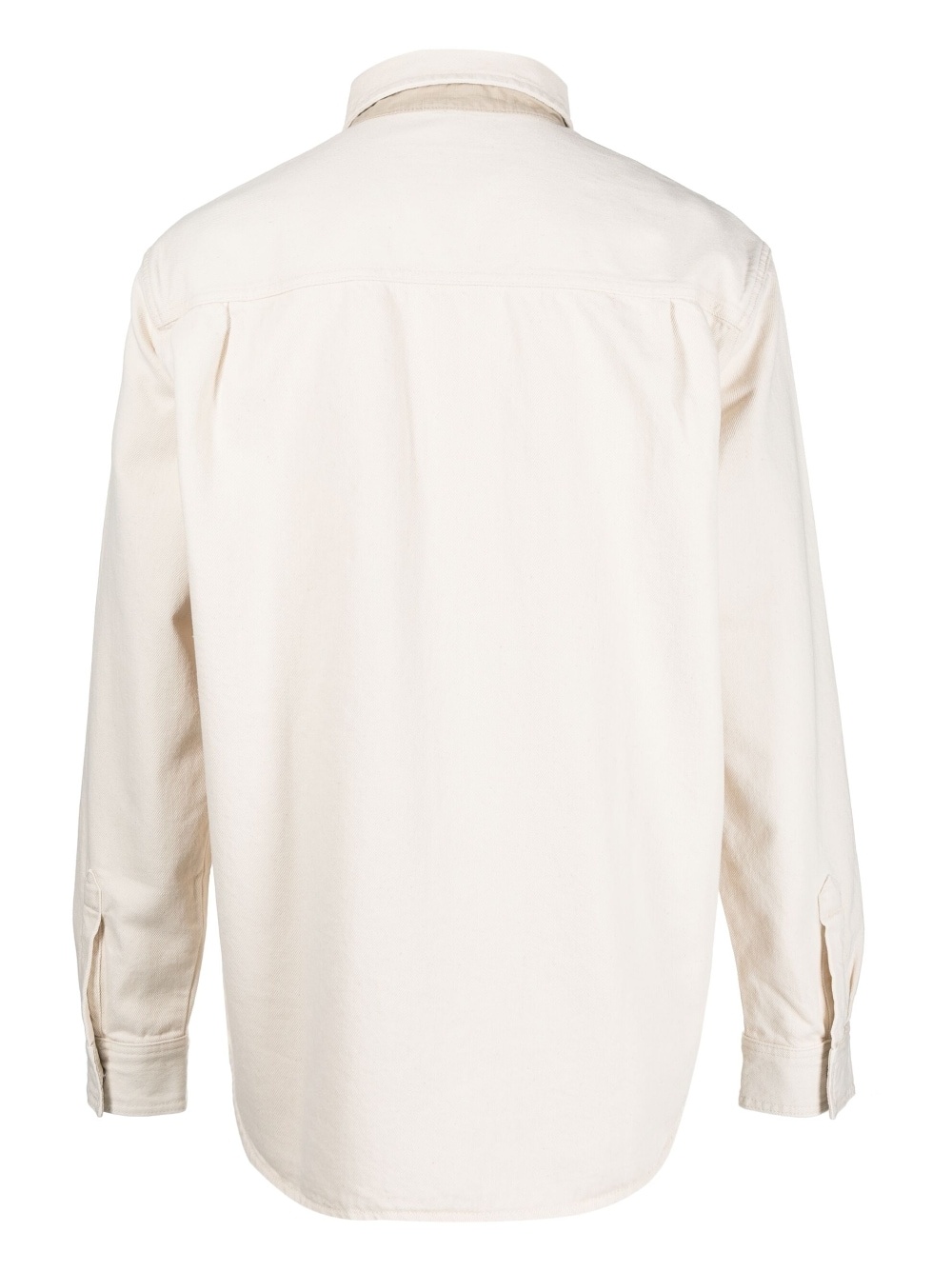 logo-patch shirt - 2