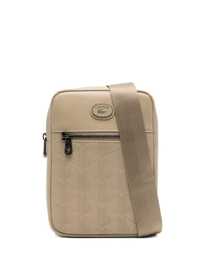 embossed-logo cross body bag 1