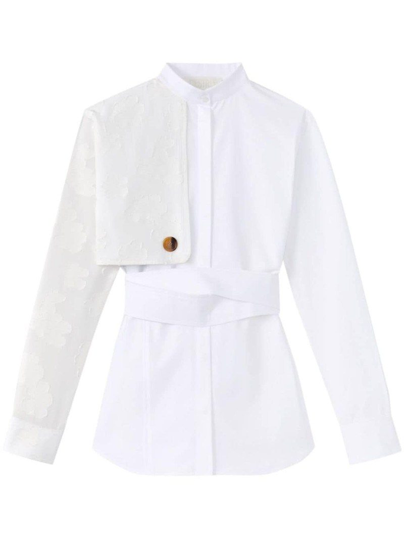 Hans jacquard cotton shirt 1