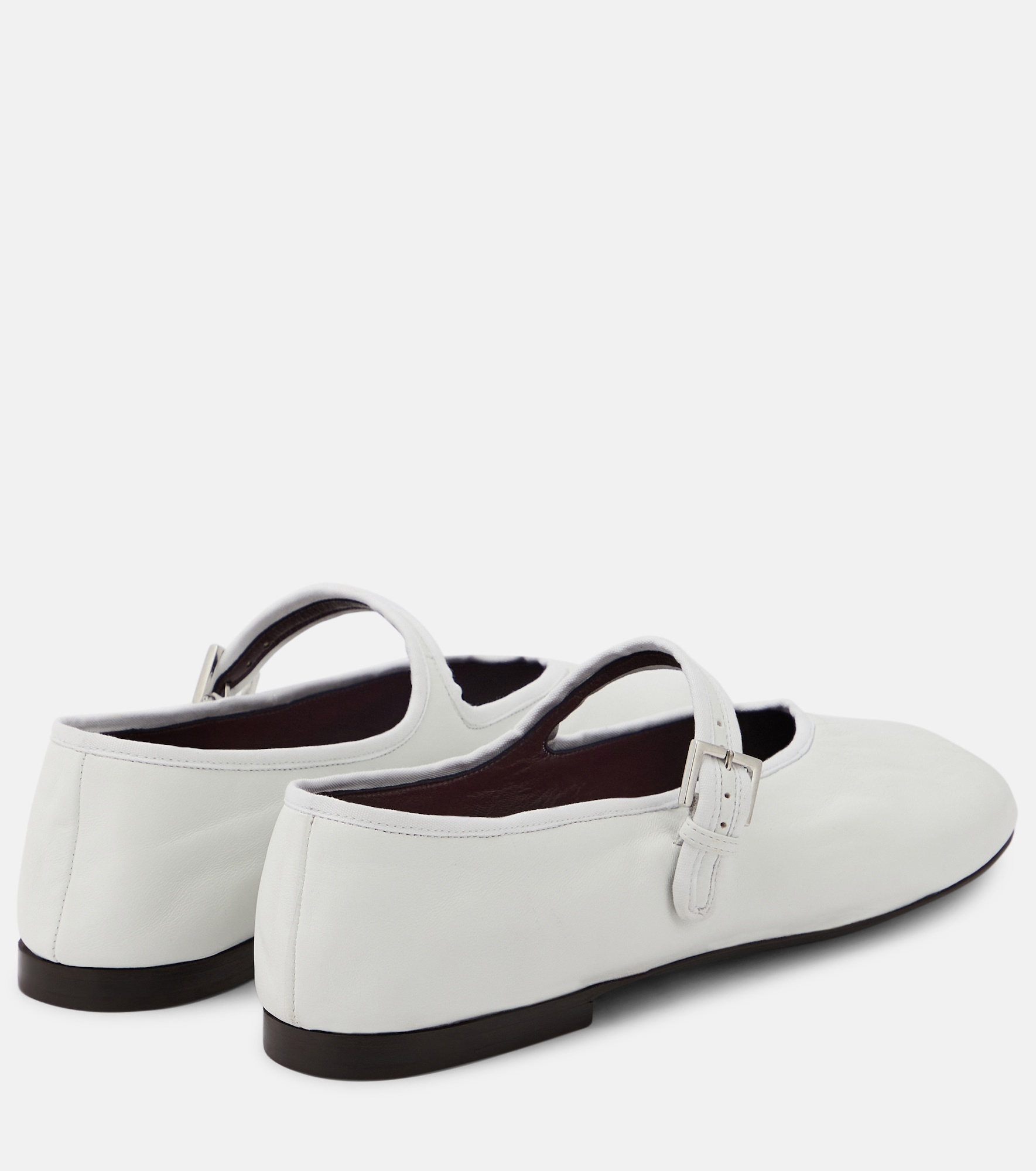 Leather Mary Jane ballet flats - 2