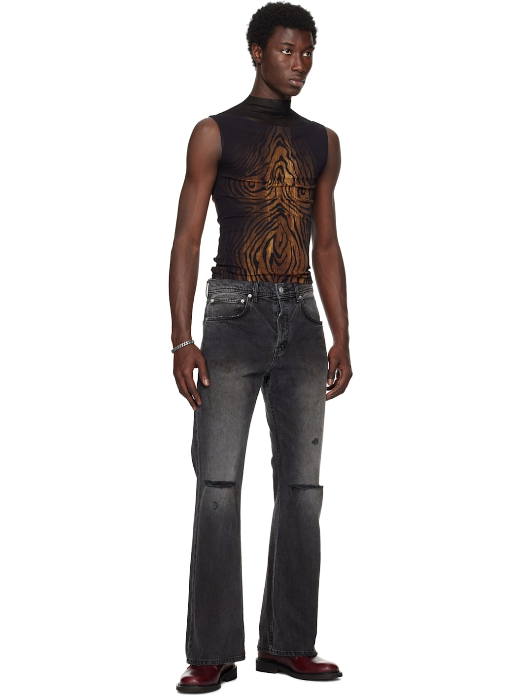 Black 'The Wood' Turtleneck - 4