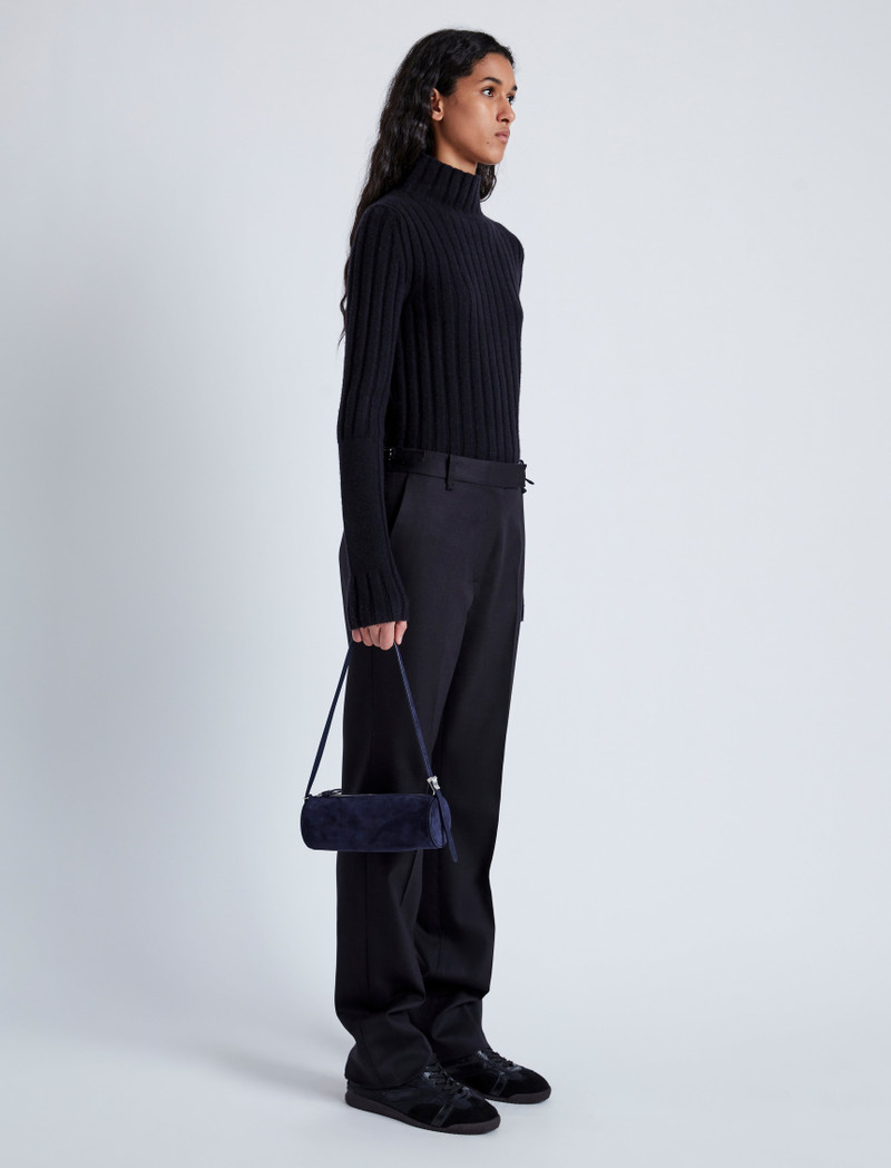 Proenza Schouler Silo Bag in Kid Suede outlook