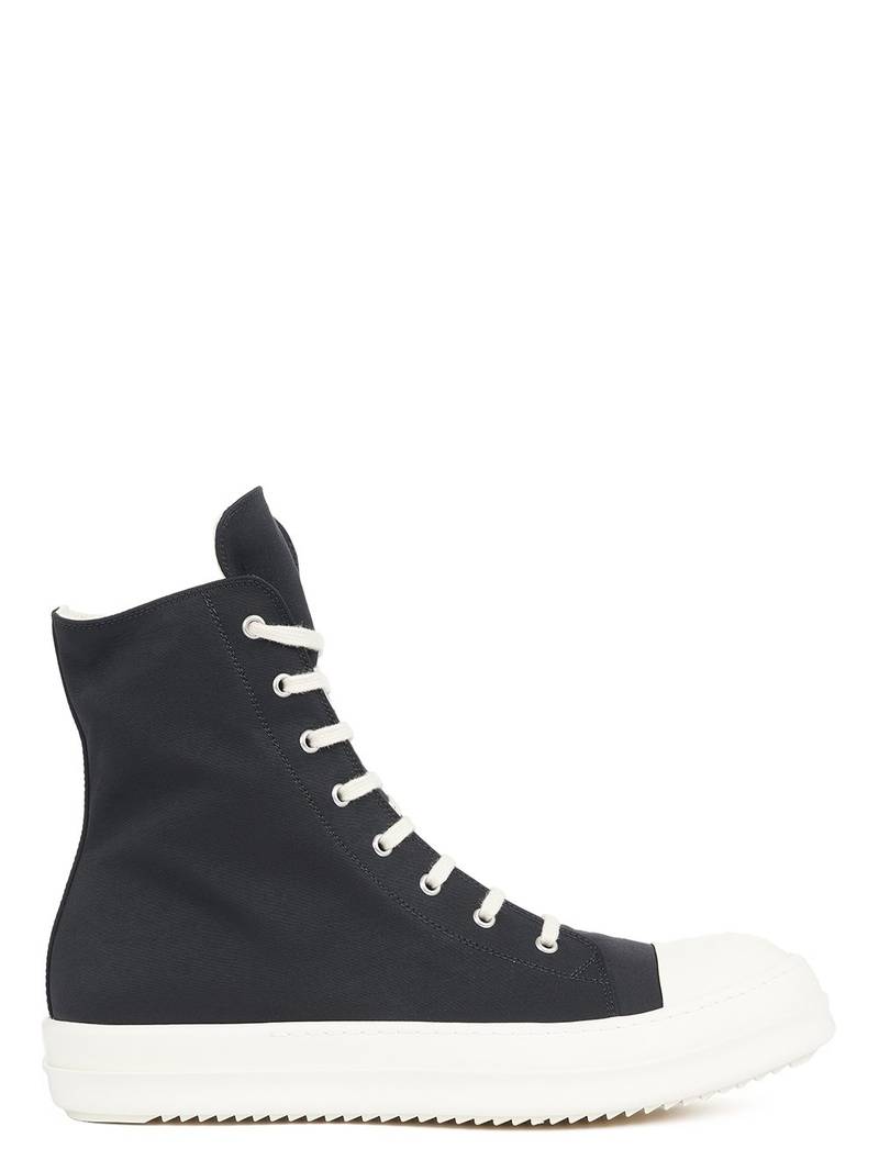 DENIM HIGH TOP SNEAKERS - 1