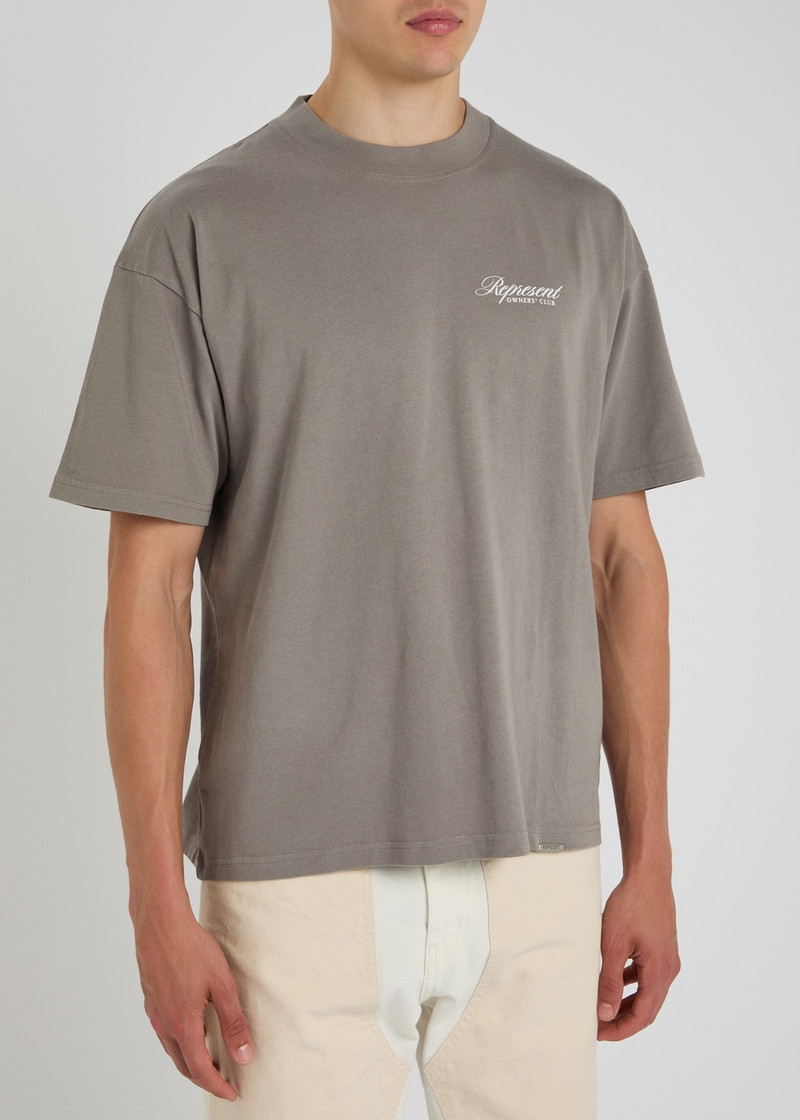 REPRESENT Represent Owners' Club Printed Cotton T-shirt outlook