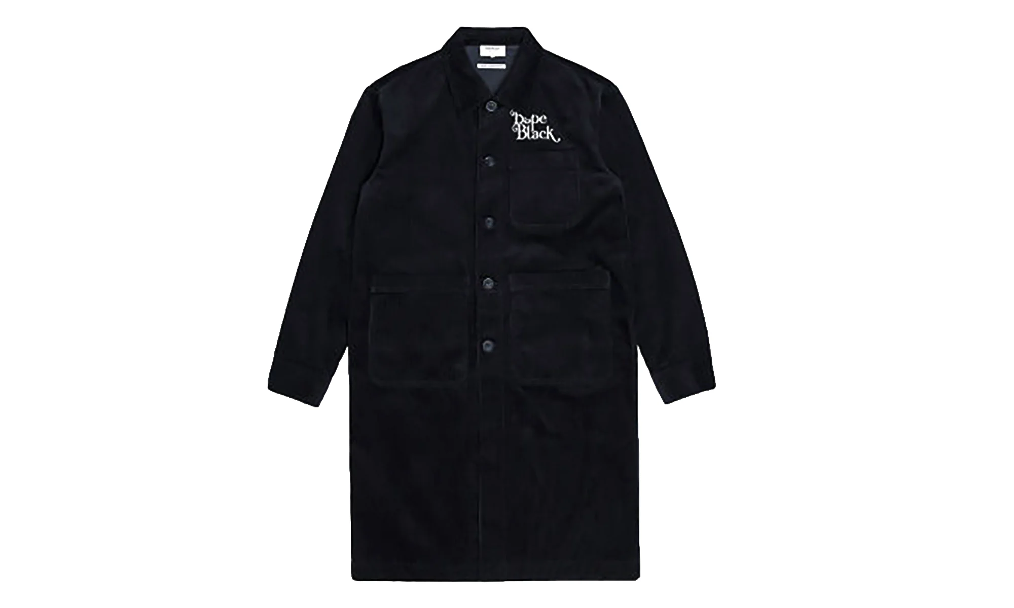 Japan Corduroy Down Work Jacket "Black" BBKOCJK7400MJBKX - 1