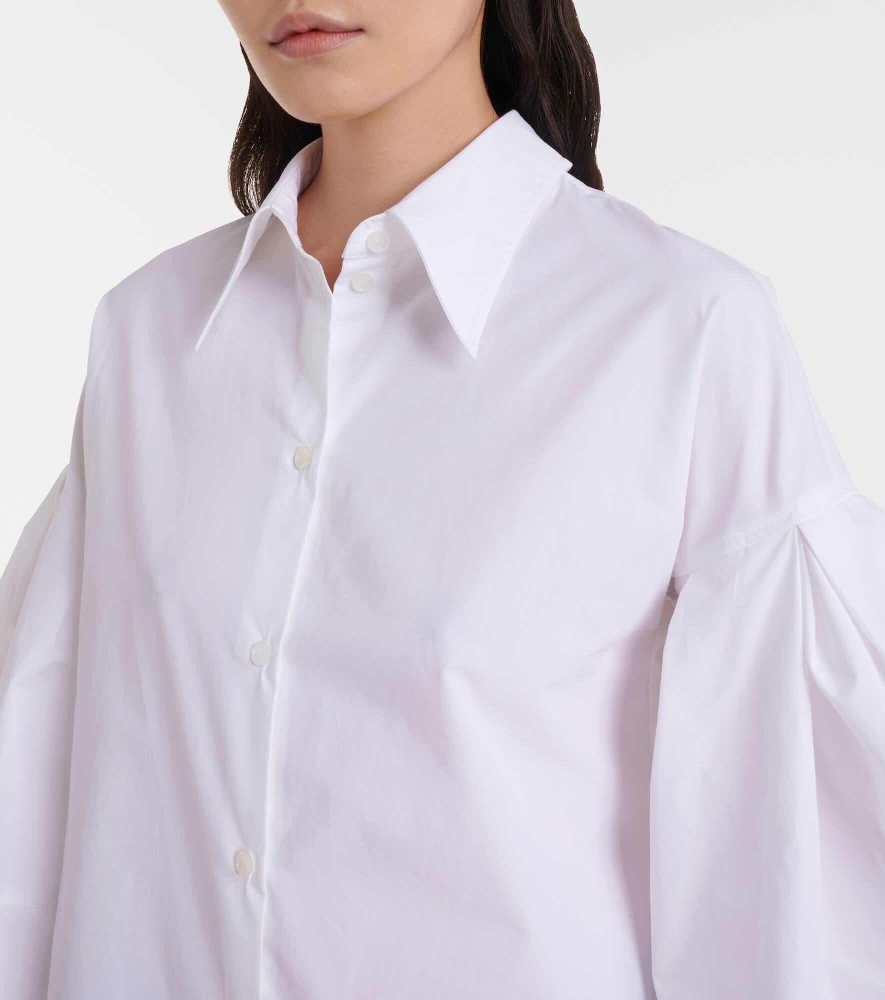 Cotton poplin shirt - 5