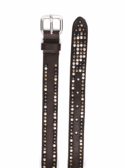 Diesel studded buckle belt outlook