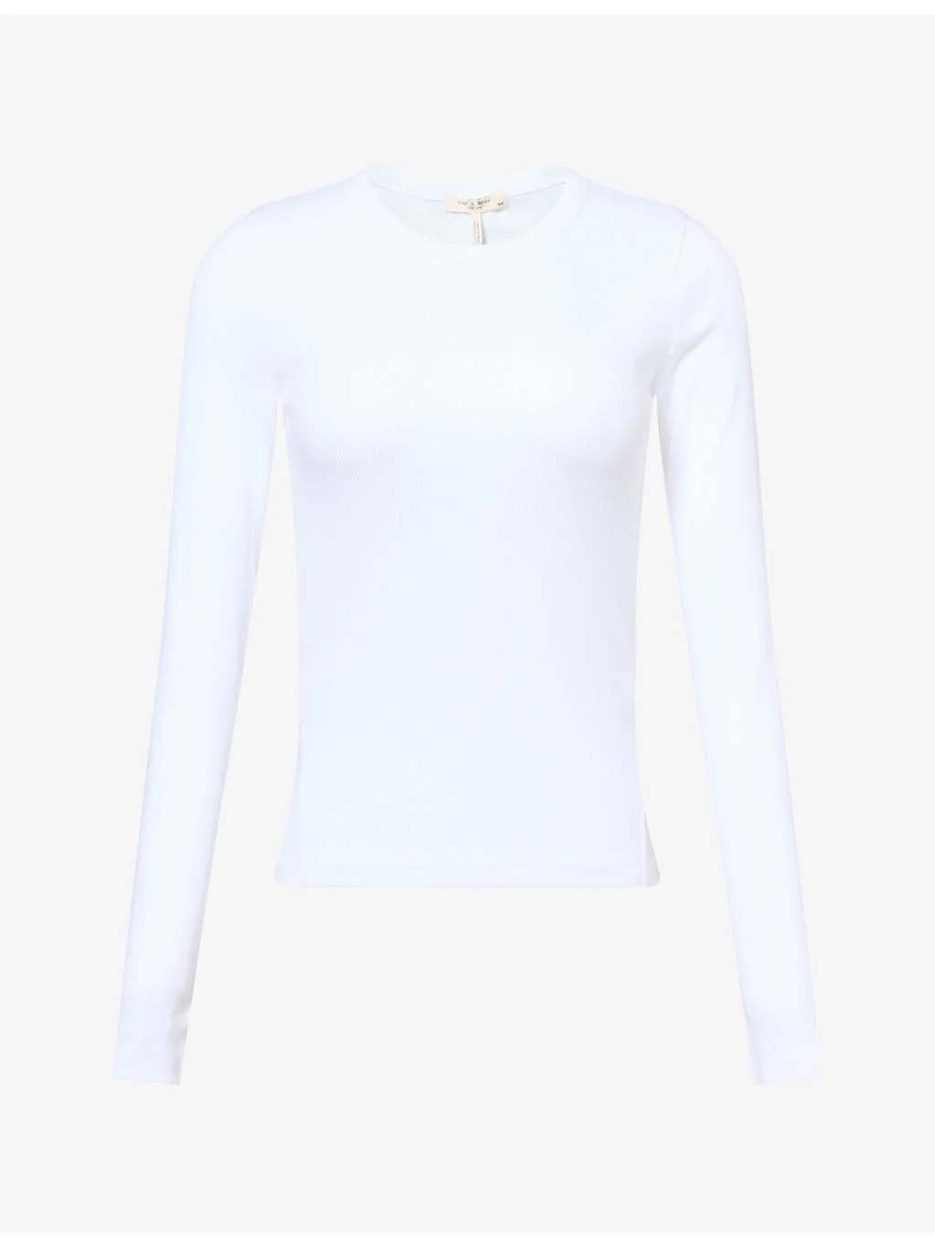 The Essential Ribbed Stretch-Cotton T-Shirt - 1