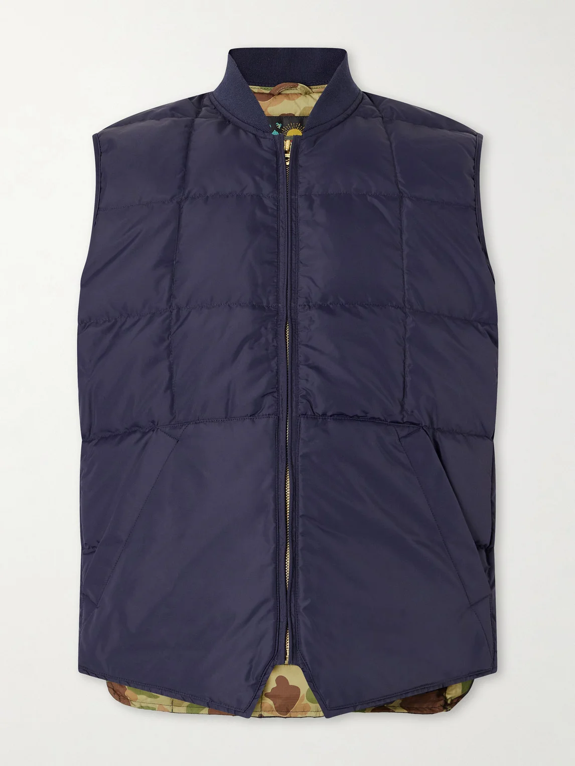 Quilted Shell Down Gilet - 1
