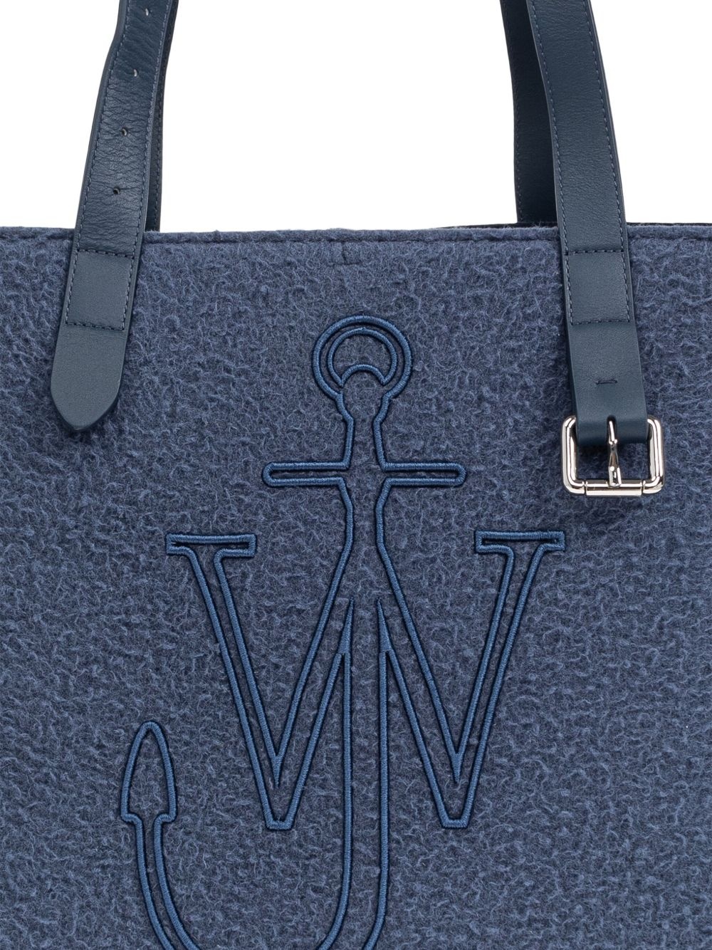 logo-embroidered tote bag - 5