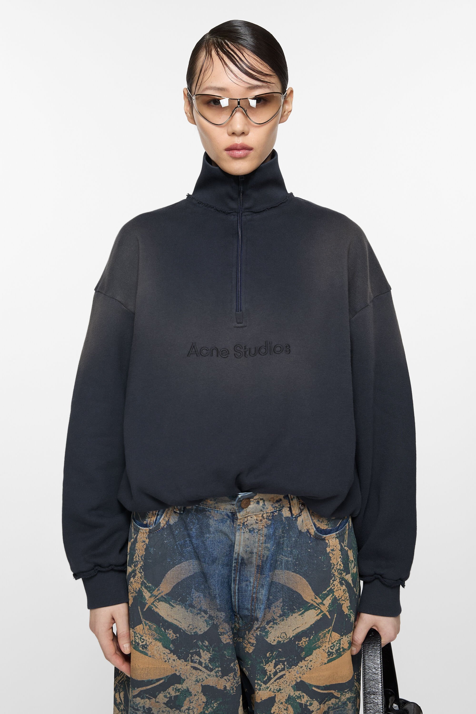 Logo sweater - Navy blue - 2