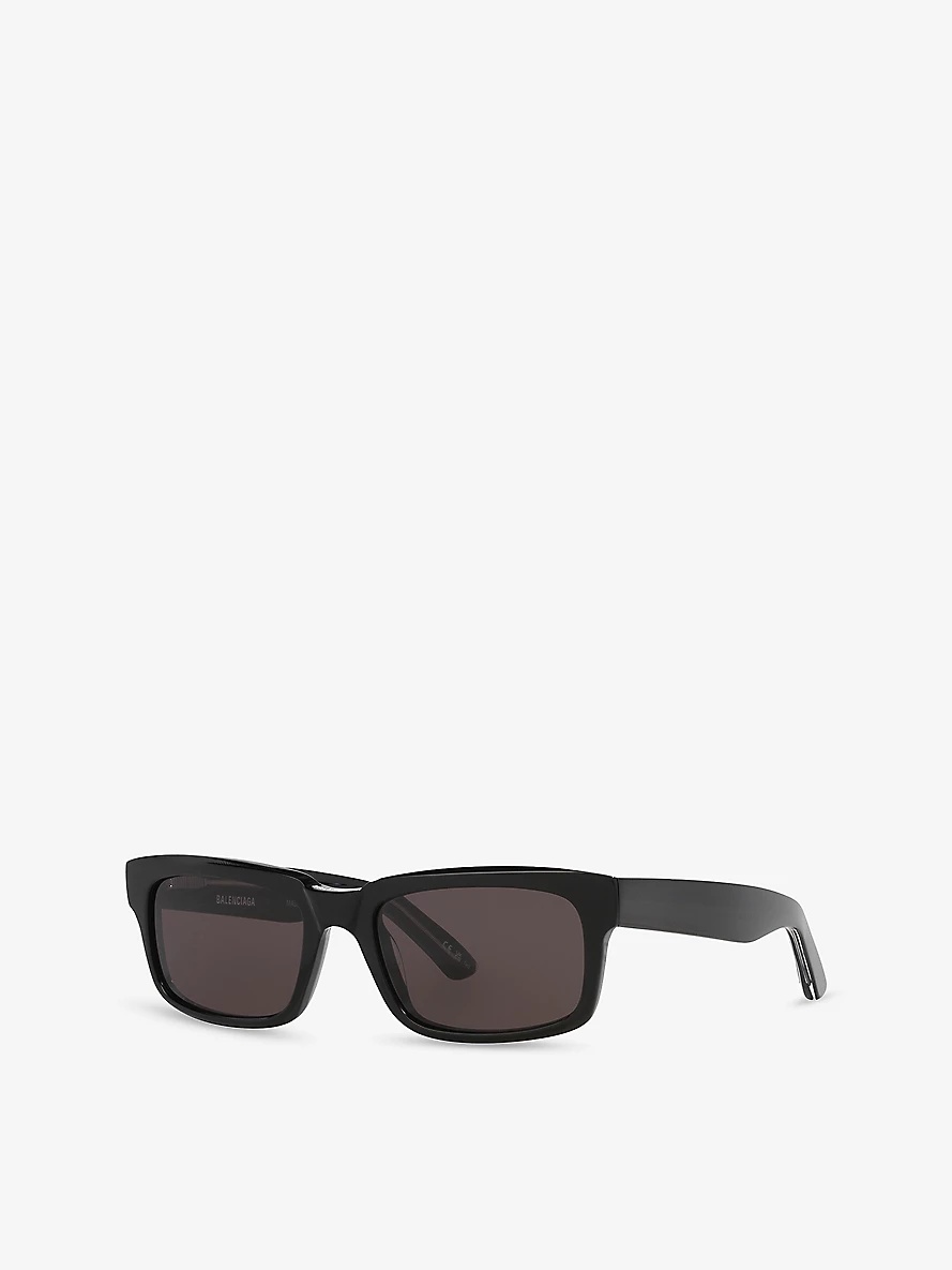BB0345S Rectangular-Frame Acetate Sunglasses - 2