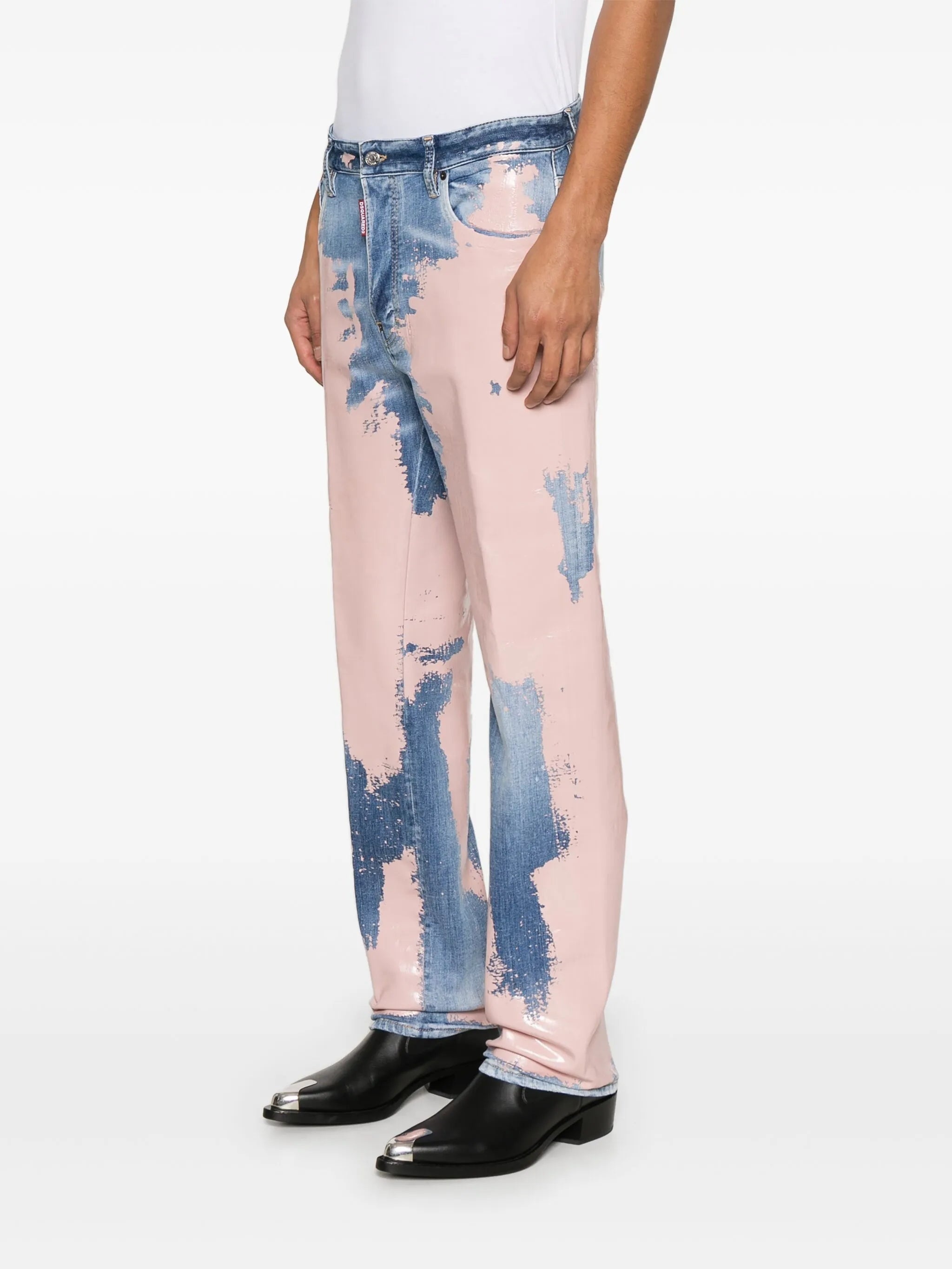 Paint-splatter Jeans - 3