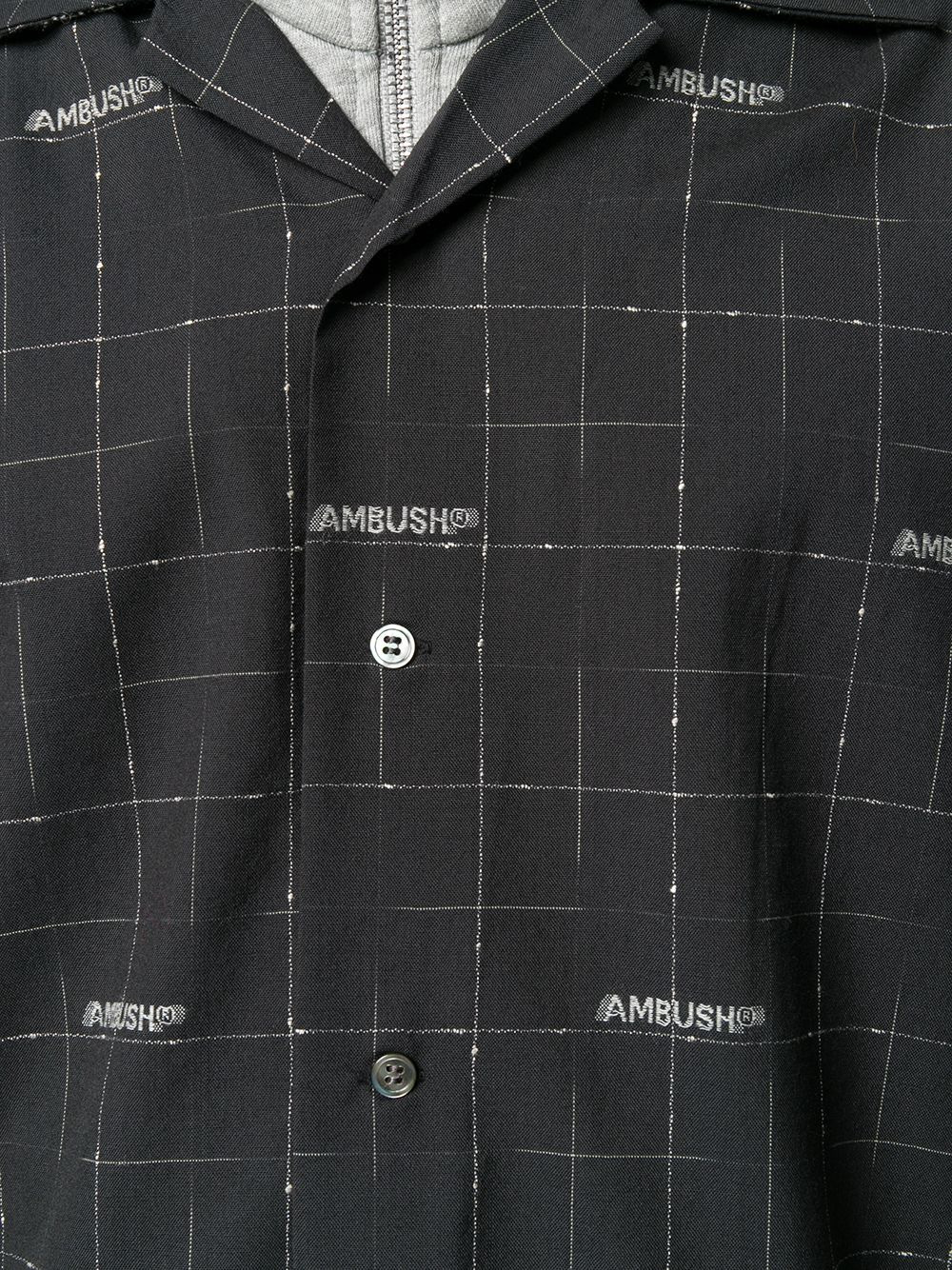 short sleeved wool shirt - 5