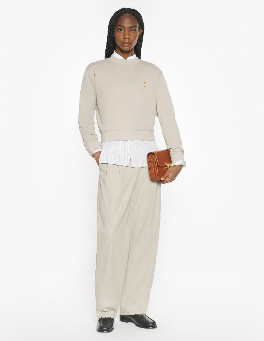 LADY FOX CROPPED SWEATSHIRT - 2