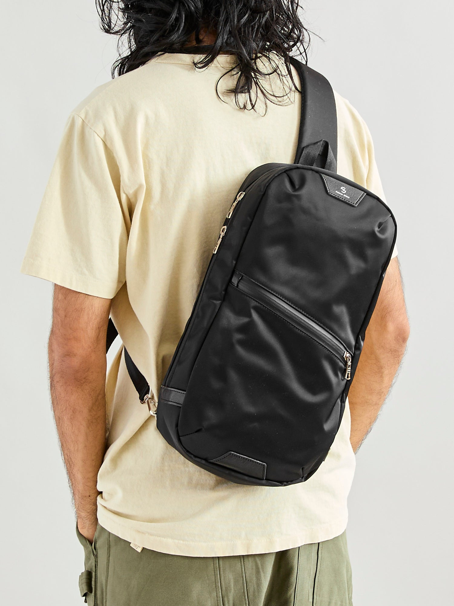 Progress Sling Bag in Black - 2