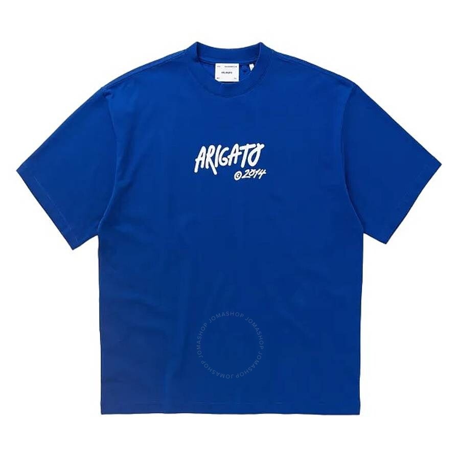 Axel Arigato Tag Printed Cotton T-Shirt - 1