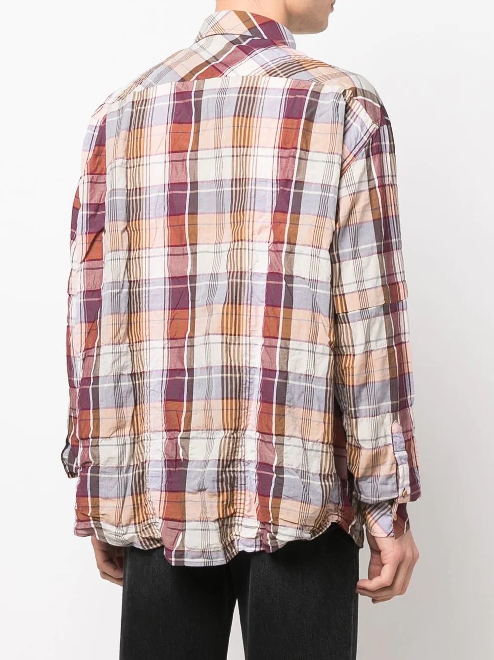 checked long-sleeve shirt - 4