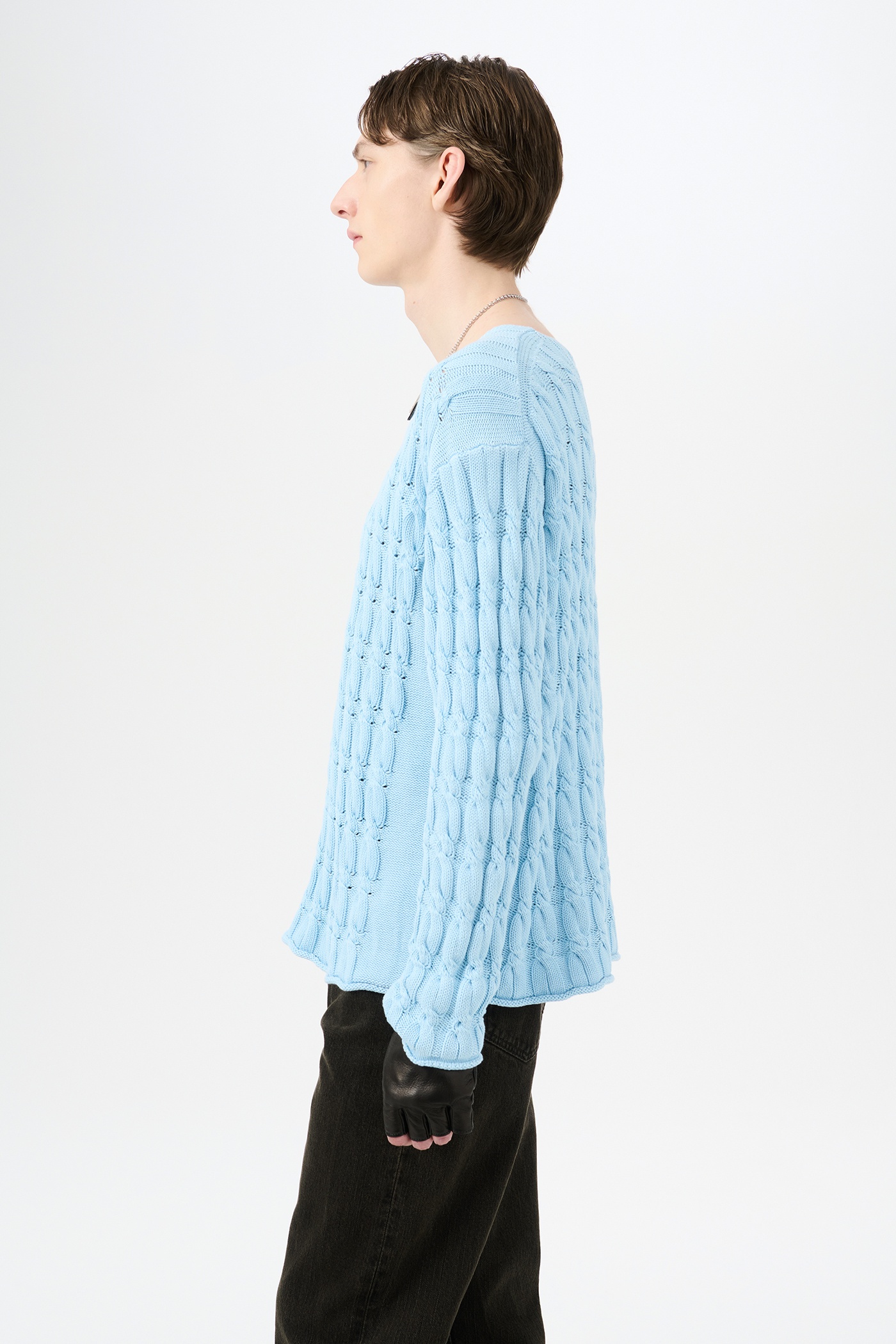 Rigid Popover Natural Dye Sky Dry Cotton - 5