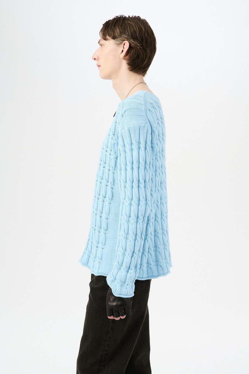 Rigid Popover Natural Dye Sky Dry Cotton 5