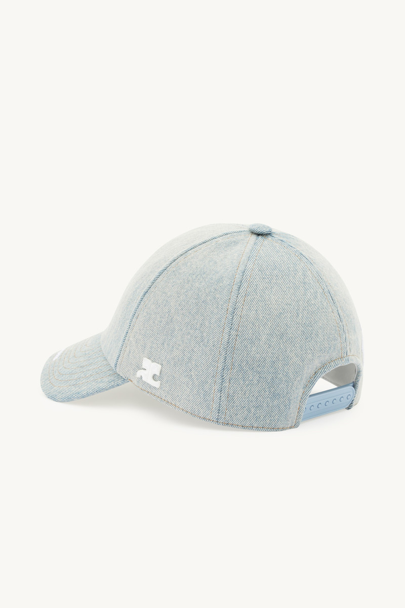 DIRTY BLUE DENIM SHELL CAP 3