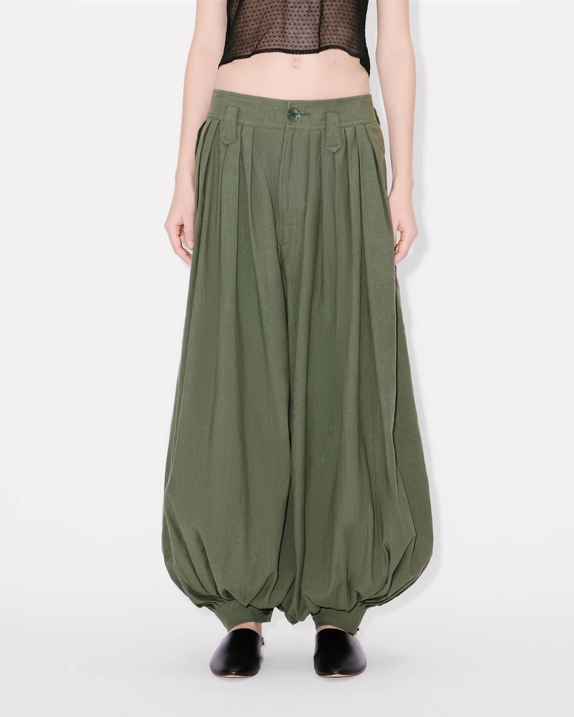 Balloon pants in cotton - 4