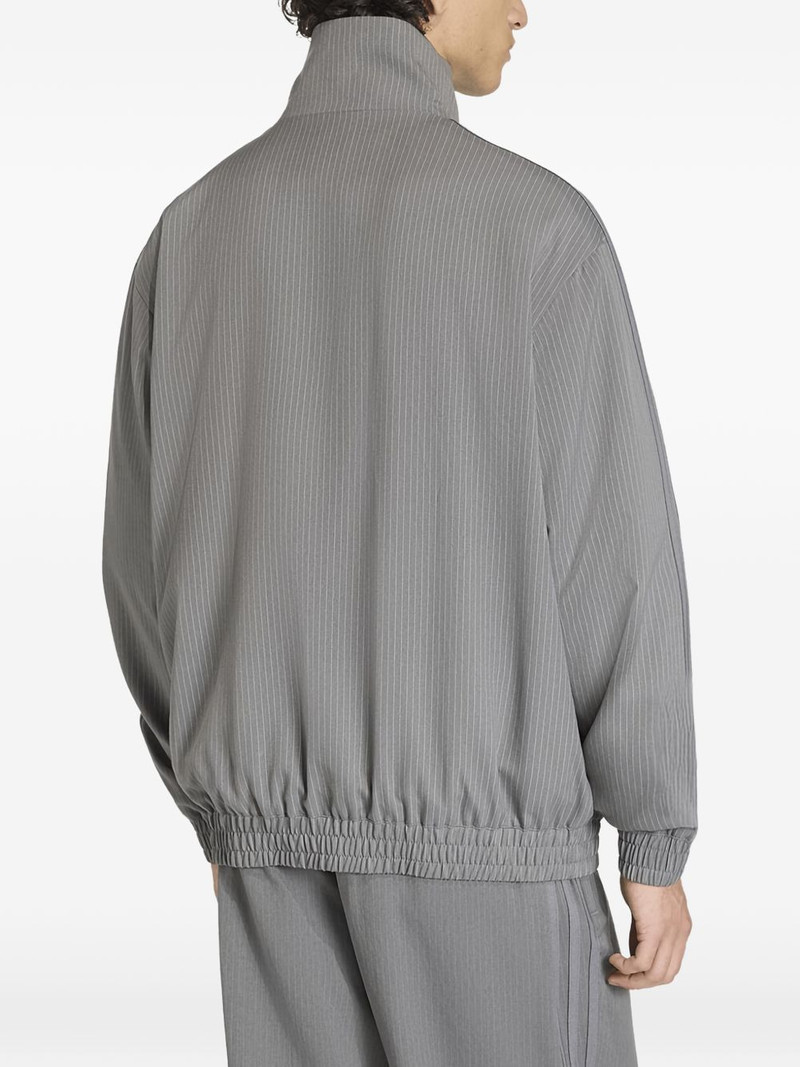 adidas pinstripe zip sweatshirt outlook
