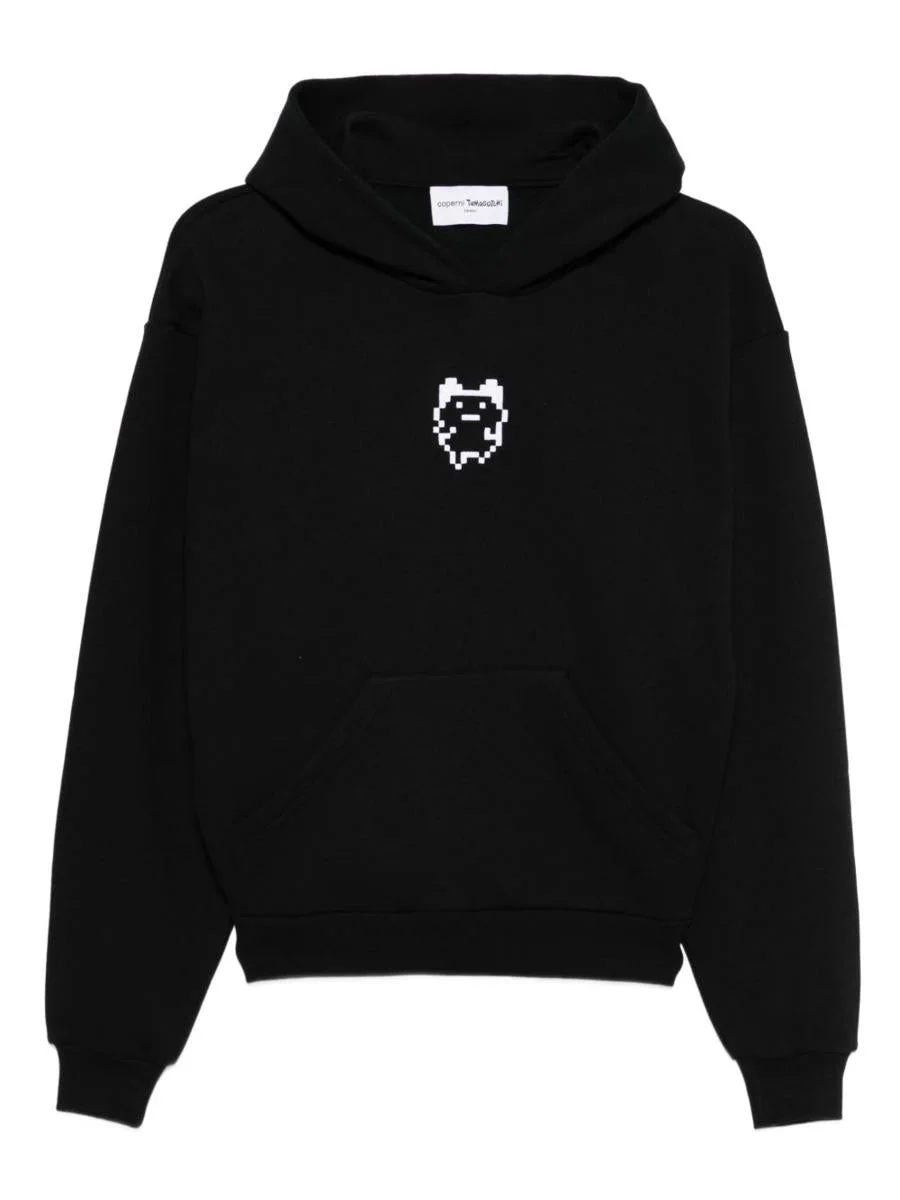 Coperni Coperni X Tamagoci Hoodie In Black Cotton - 1