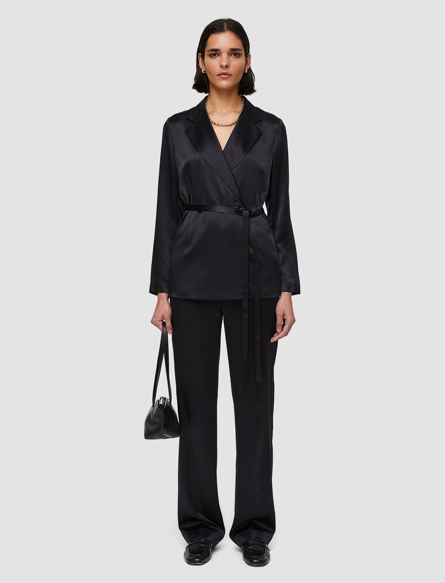 Joubert Silk Satin Jacket - 2