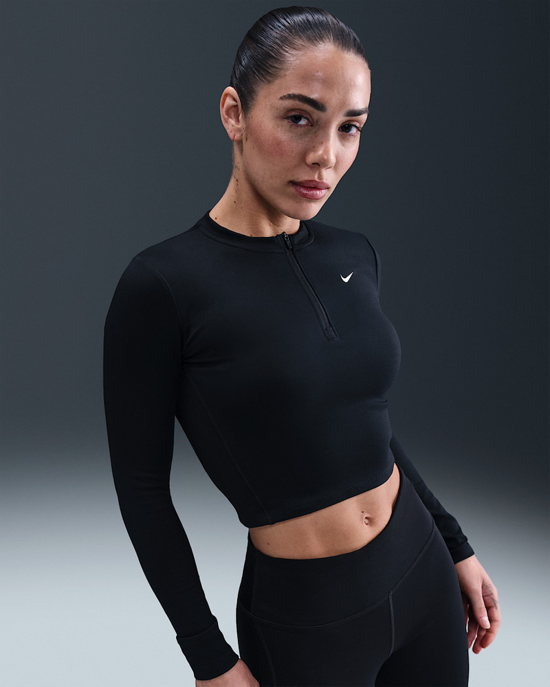 Nike One Women's Dri-FIT 1/2-Zip Mid Layer 1