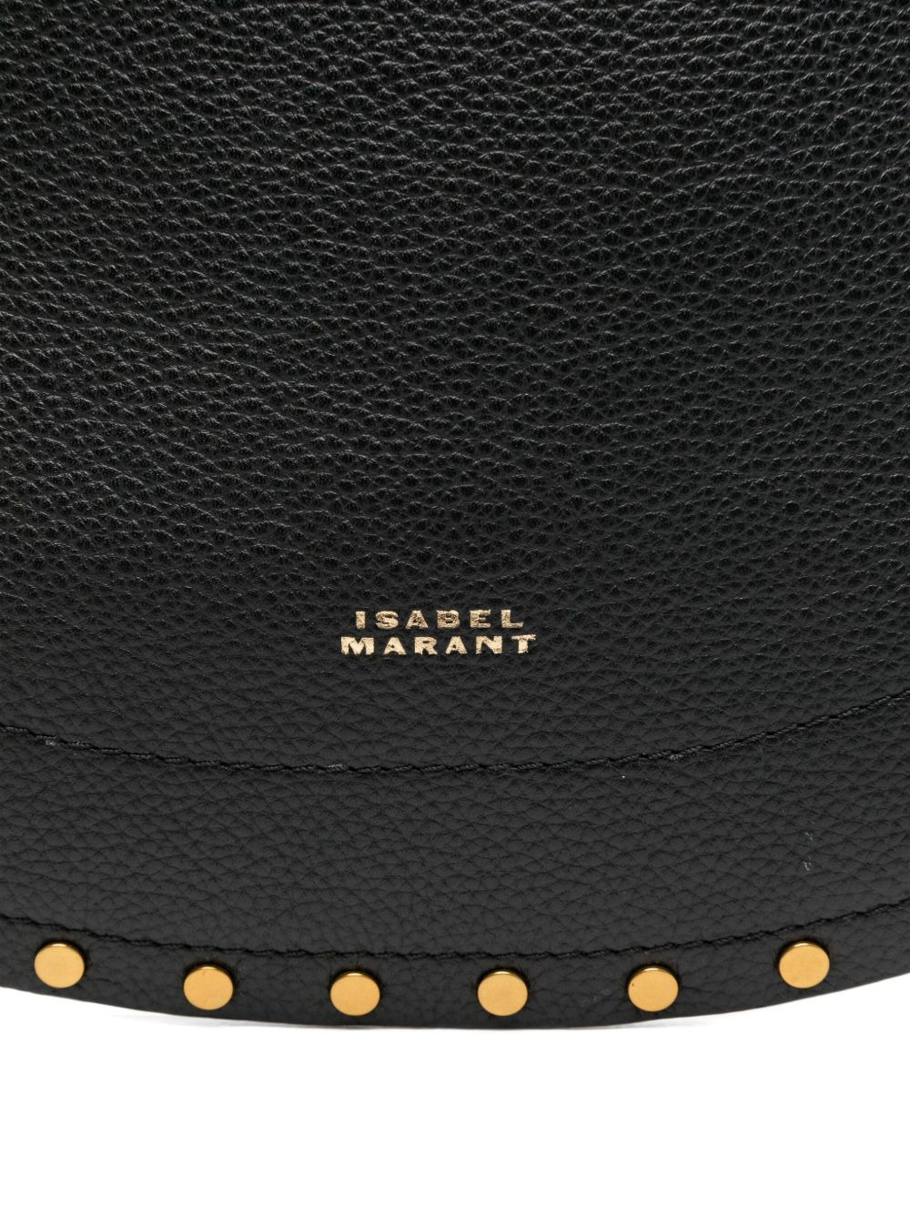 Oskan studded half-moon tote bag - 4