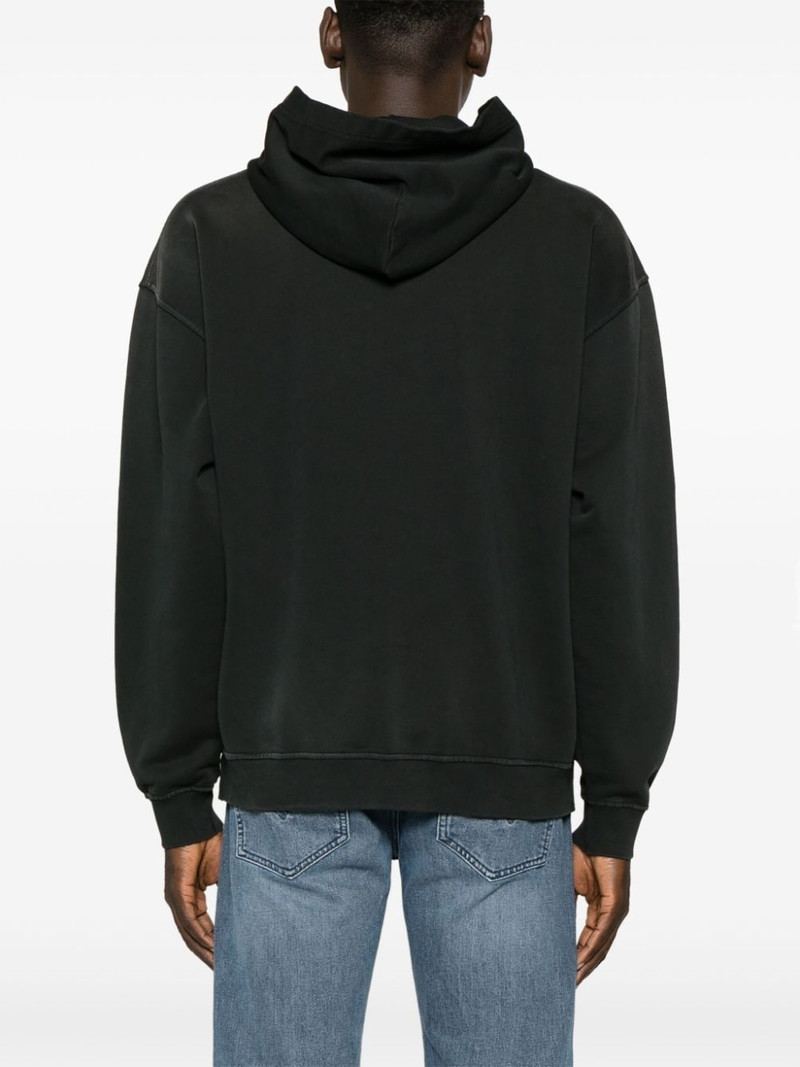 S-Boxt flocked-logo hoodie 4