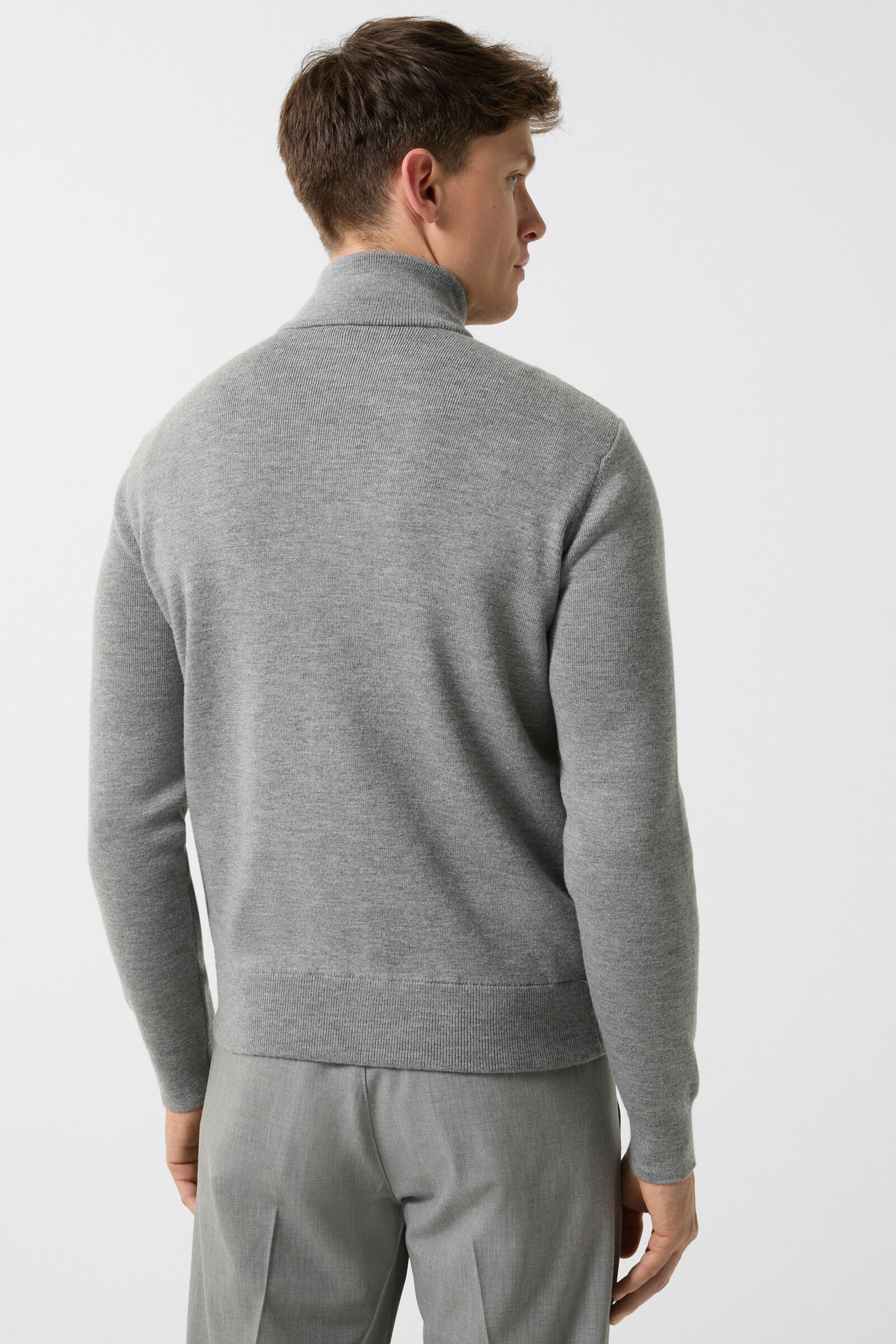 Zisco Hybrid knit jacket in Gray - 2