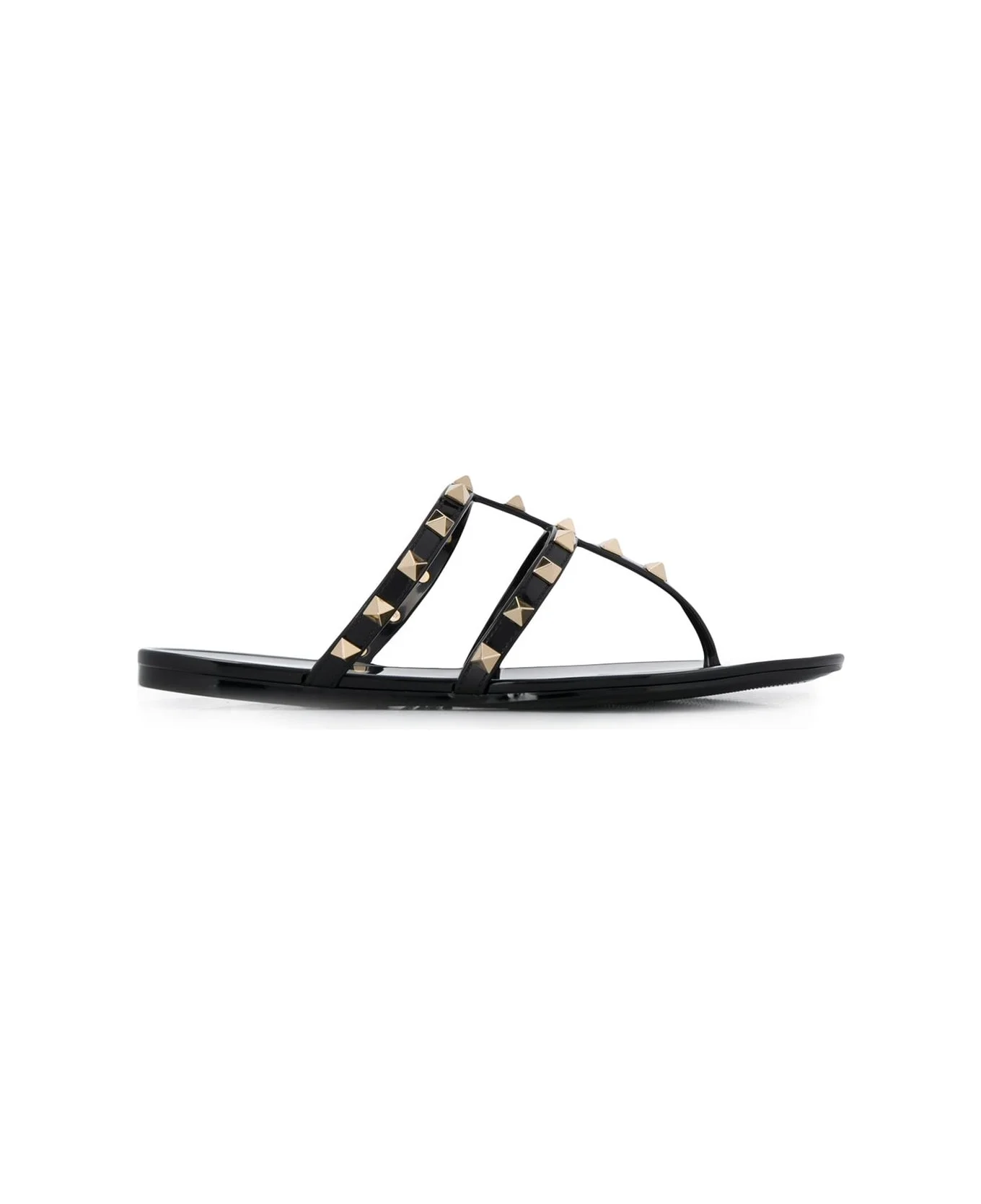 Summer Rockstud Thong Sandals - 1