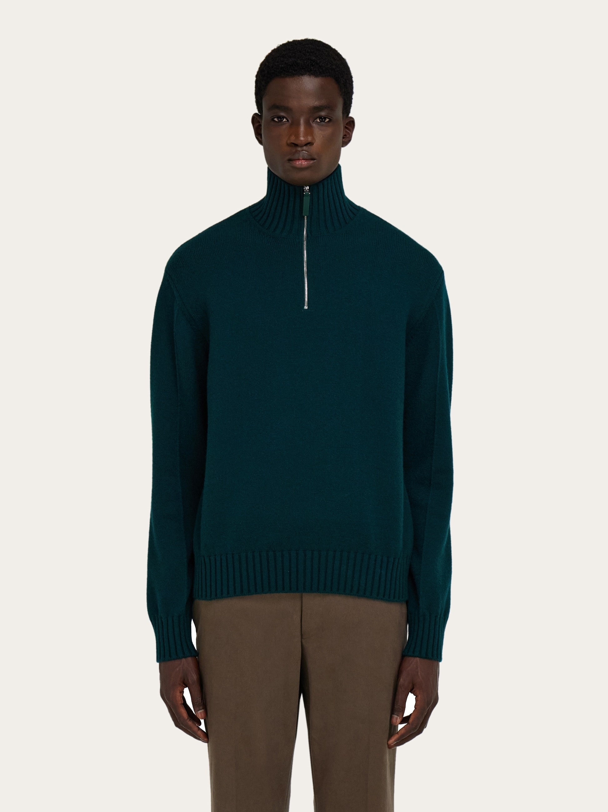 High neck cashmere pullover - 2