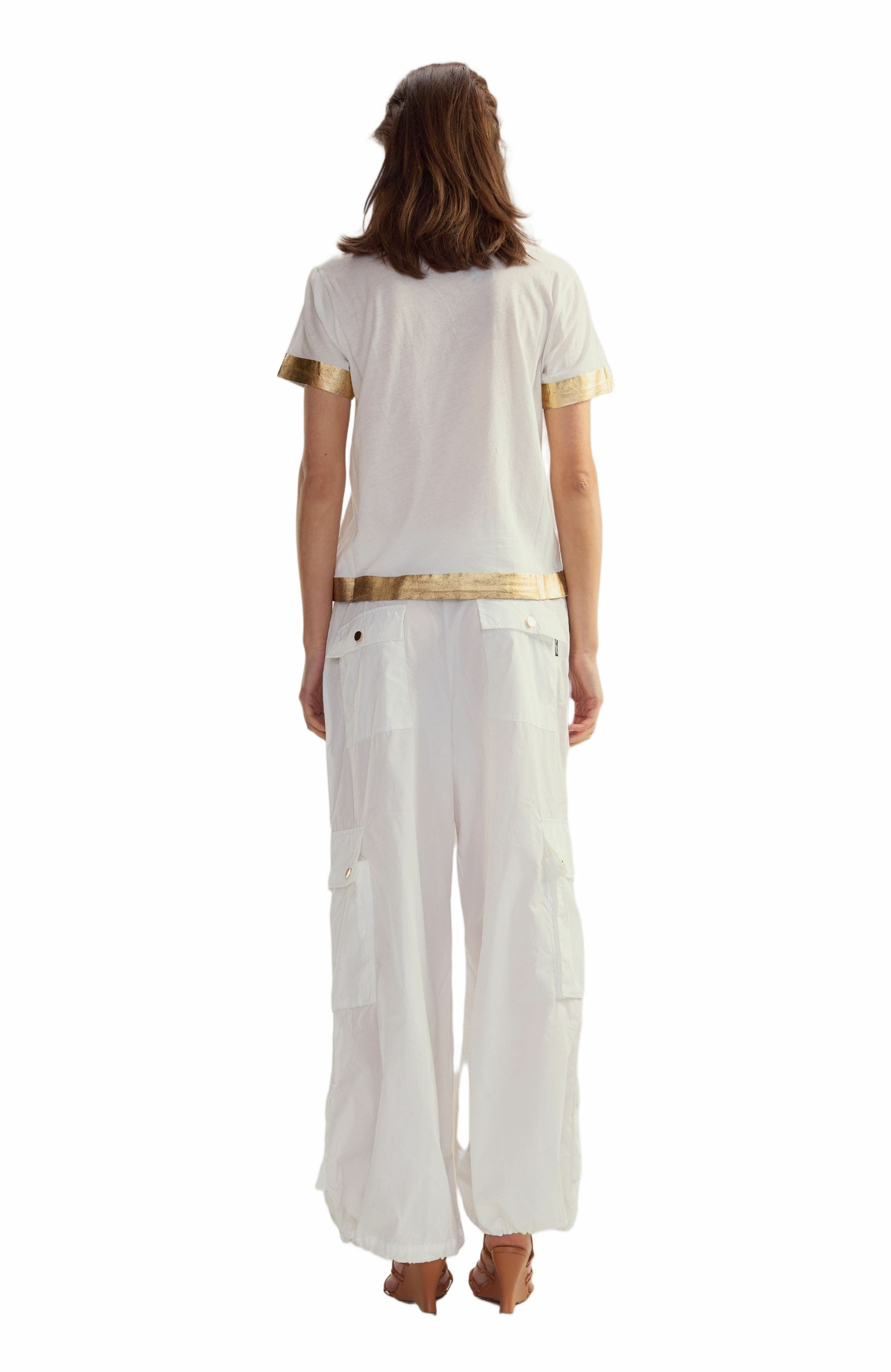 Cynthia Rowley Athena Tee in White at Nordstrom - 3