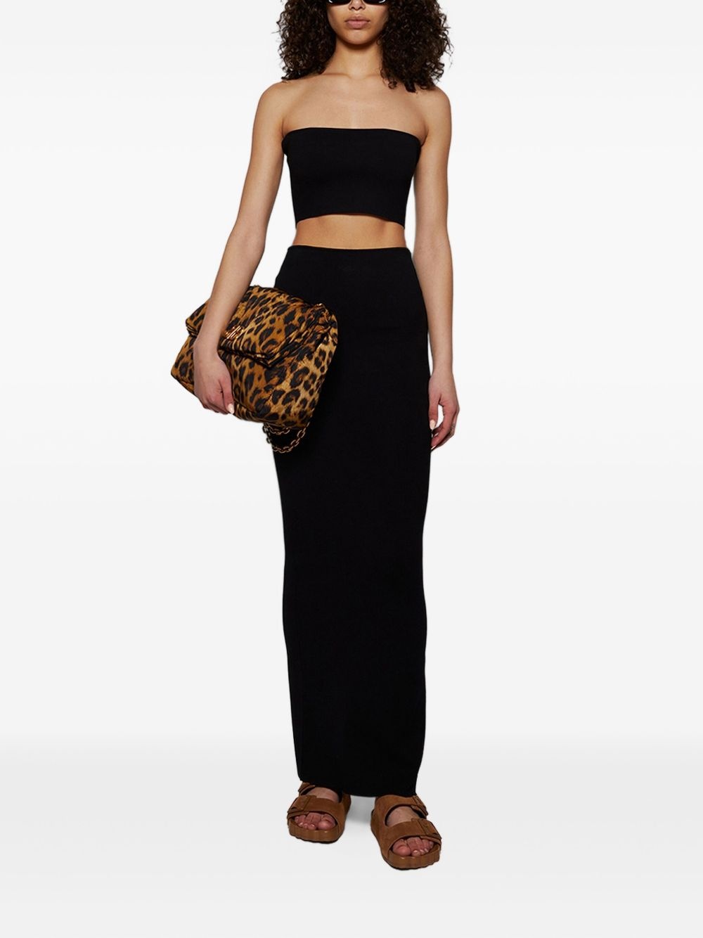 fitted maxi skirt - 2