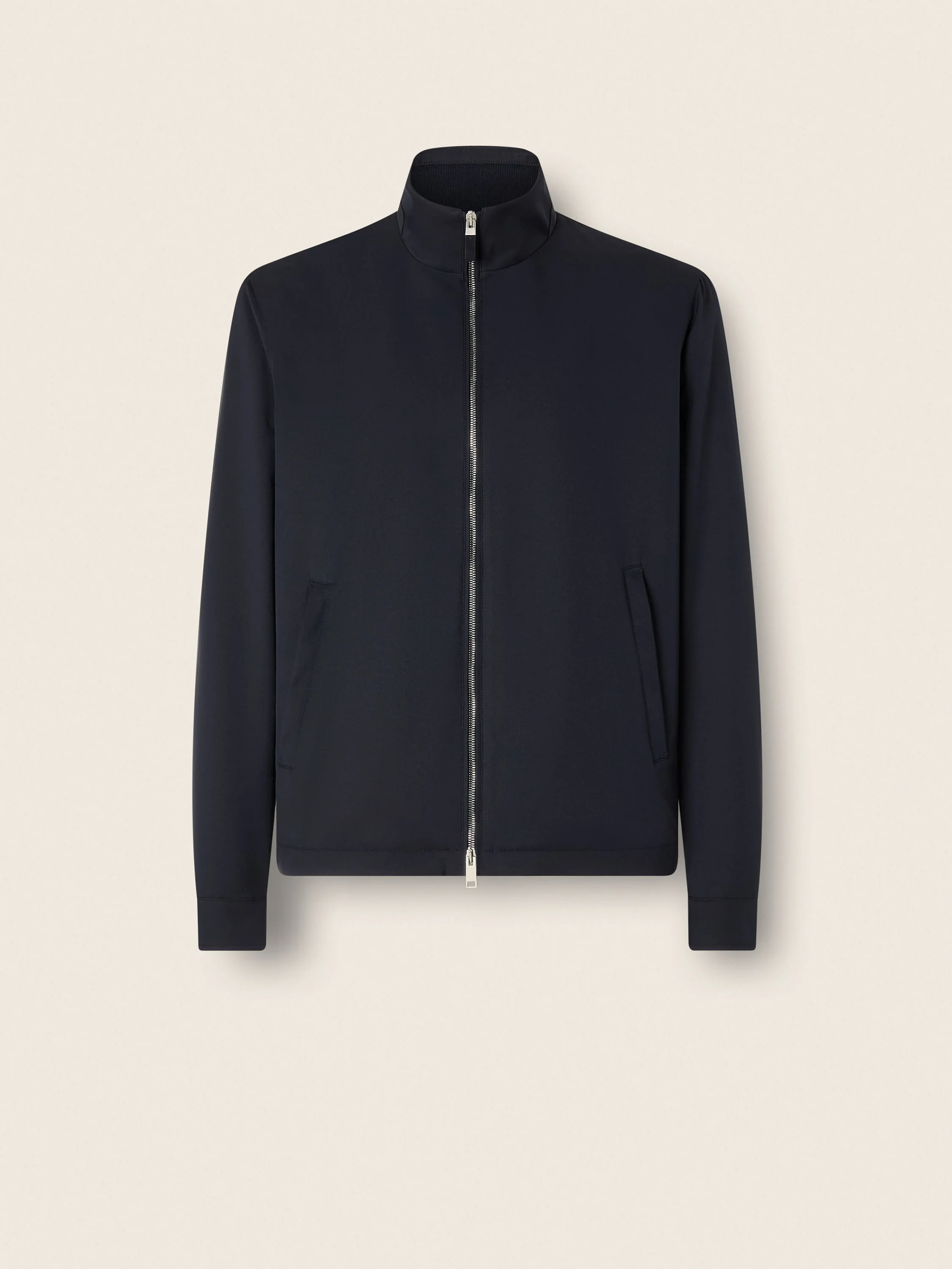 NAVY BLUE MICROFIBER MOTORIN 100CC BLOUSON - 1
