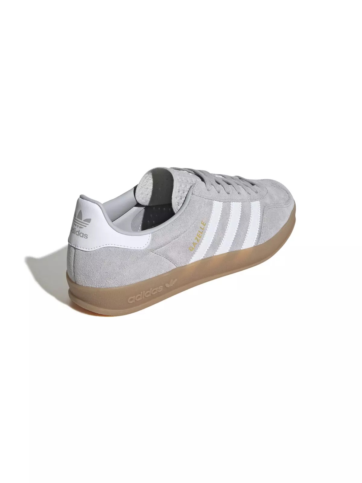 Originals Gazelle "Grey Two/Ftwr White/Gold Metallic" Men's Shoe - 4