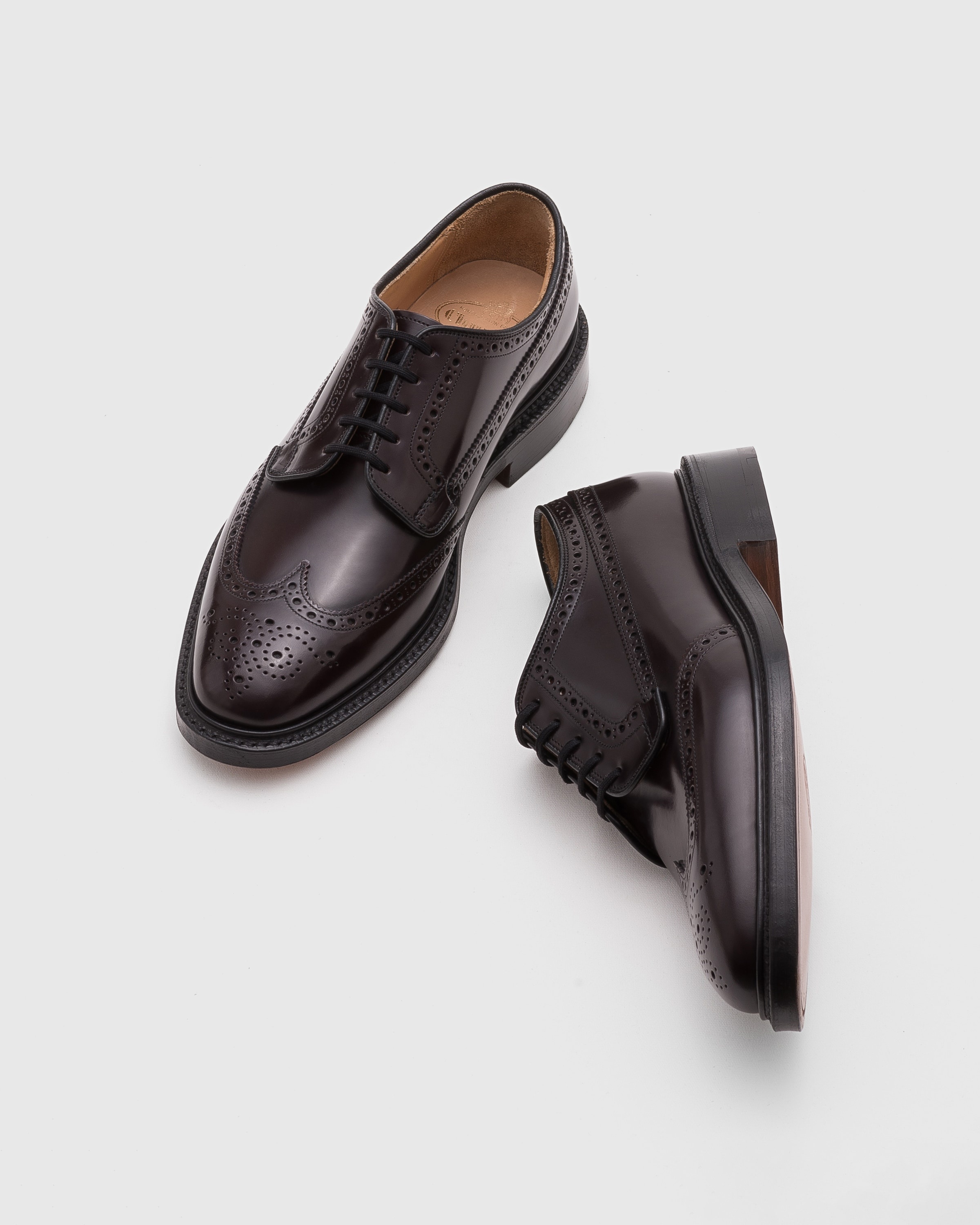 Polished Binder Derby Brogue - 2