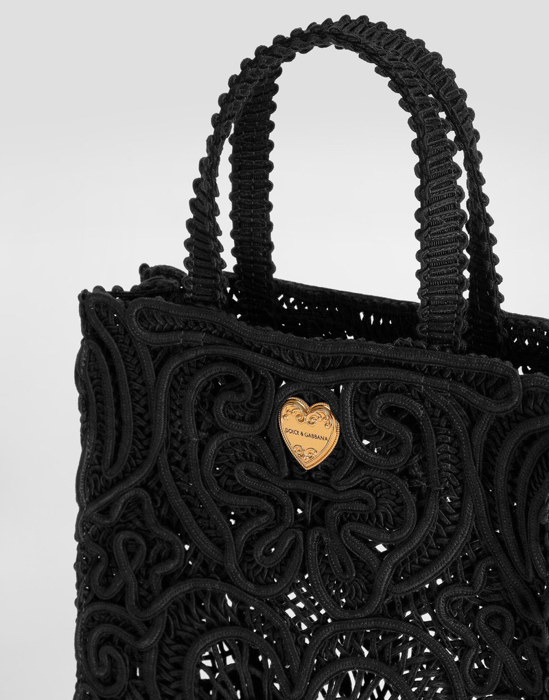 Small cordonetto lace Beatrice bag 6