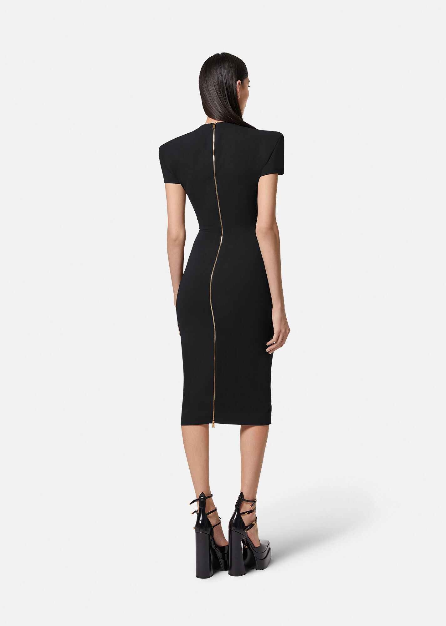 Corset Midi Dress - 4