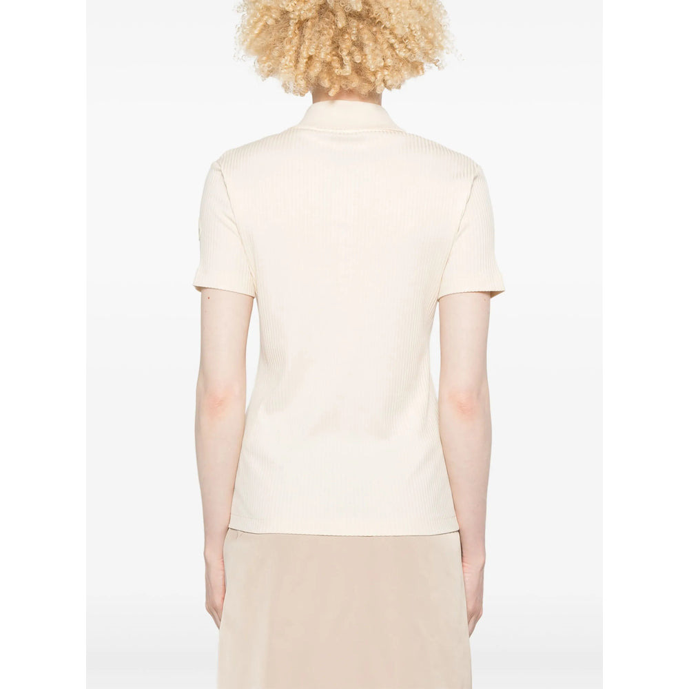 Moncler Neutrals Tops - Polo Tops Women - 3