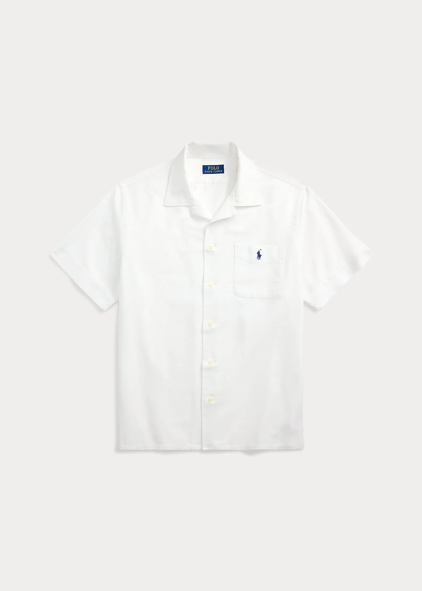Classic Fit Oxford Camp Shirt - 1