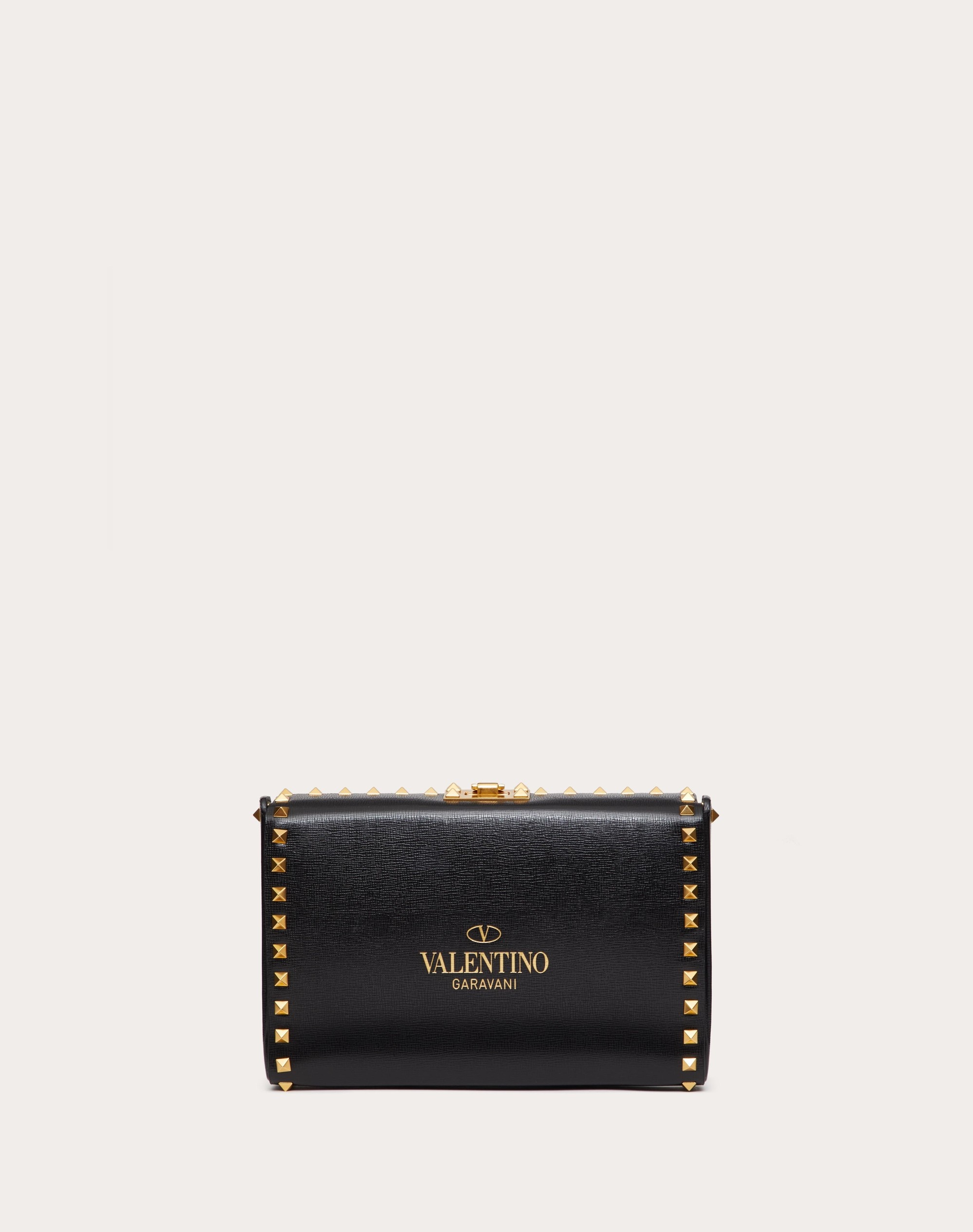 ROCKSTUD GRAINY CALFSKIN CROSSBODY BAG - 3