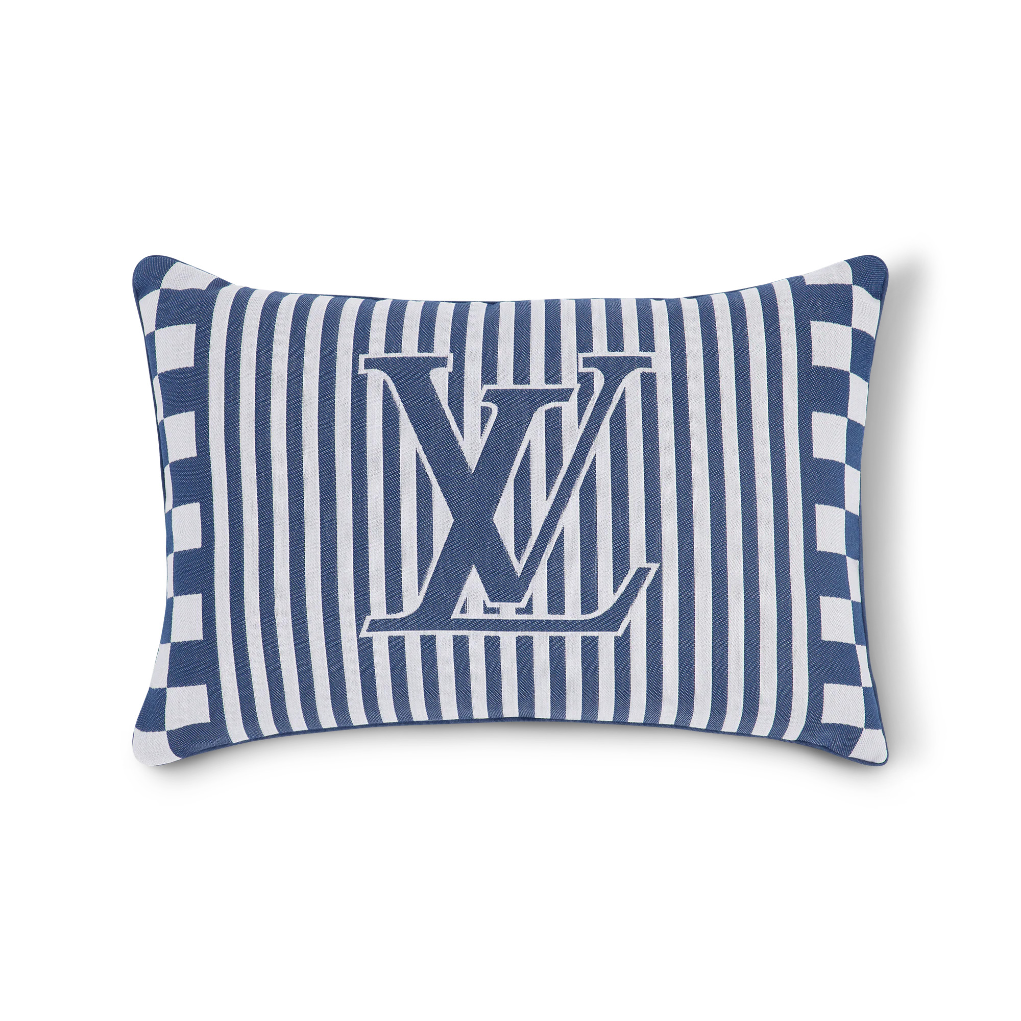 LV Graphical Beach Cushion - 1