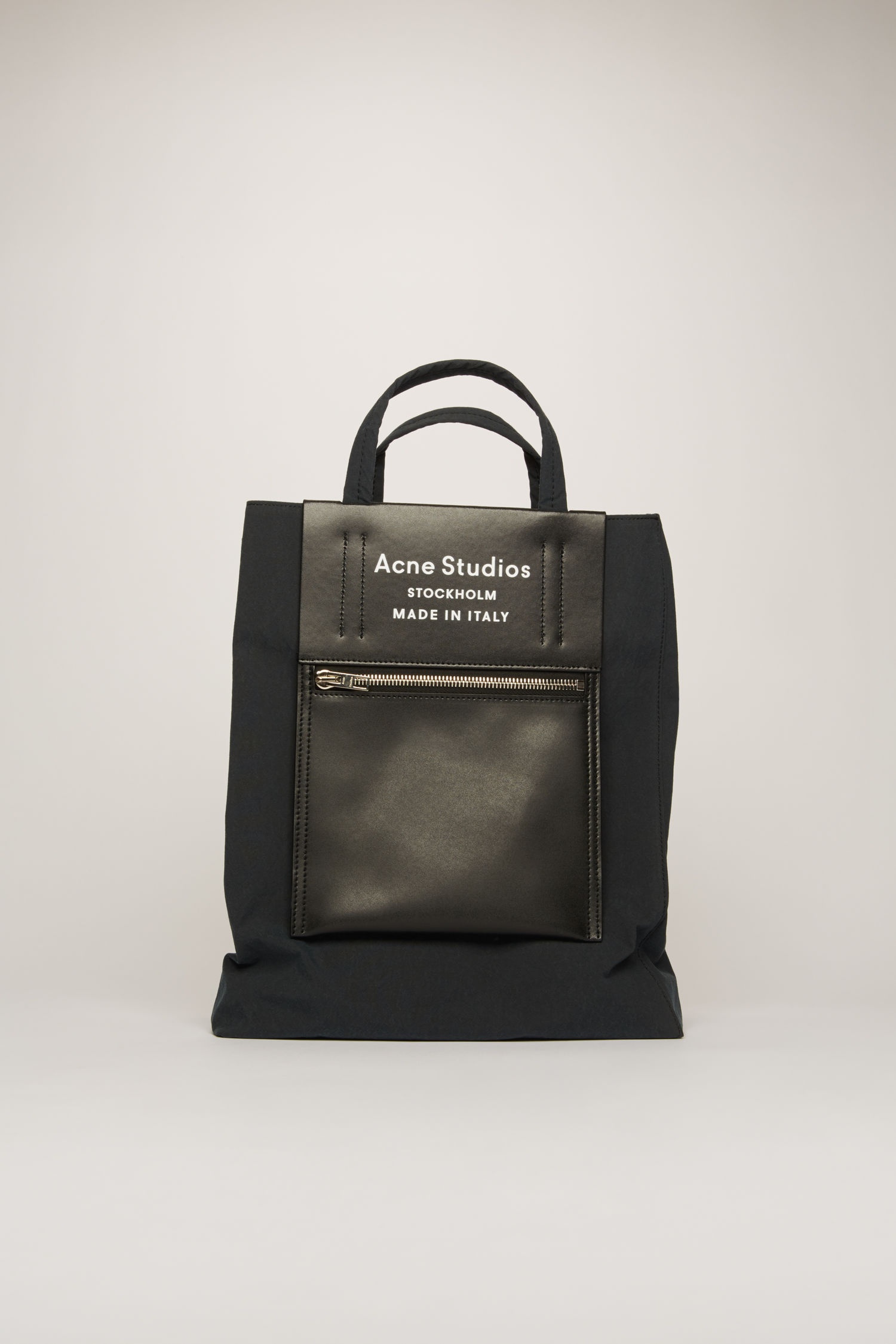 Medium tote bag black/black - 1