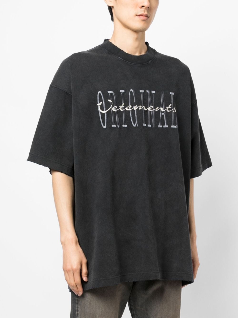 Original logo-print T-shirt - 3