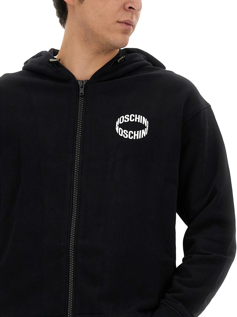 Moschino Men Sweatshirt With Logo - 4