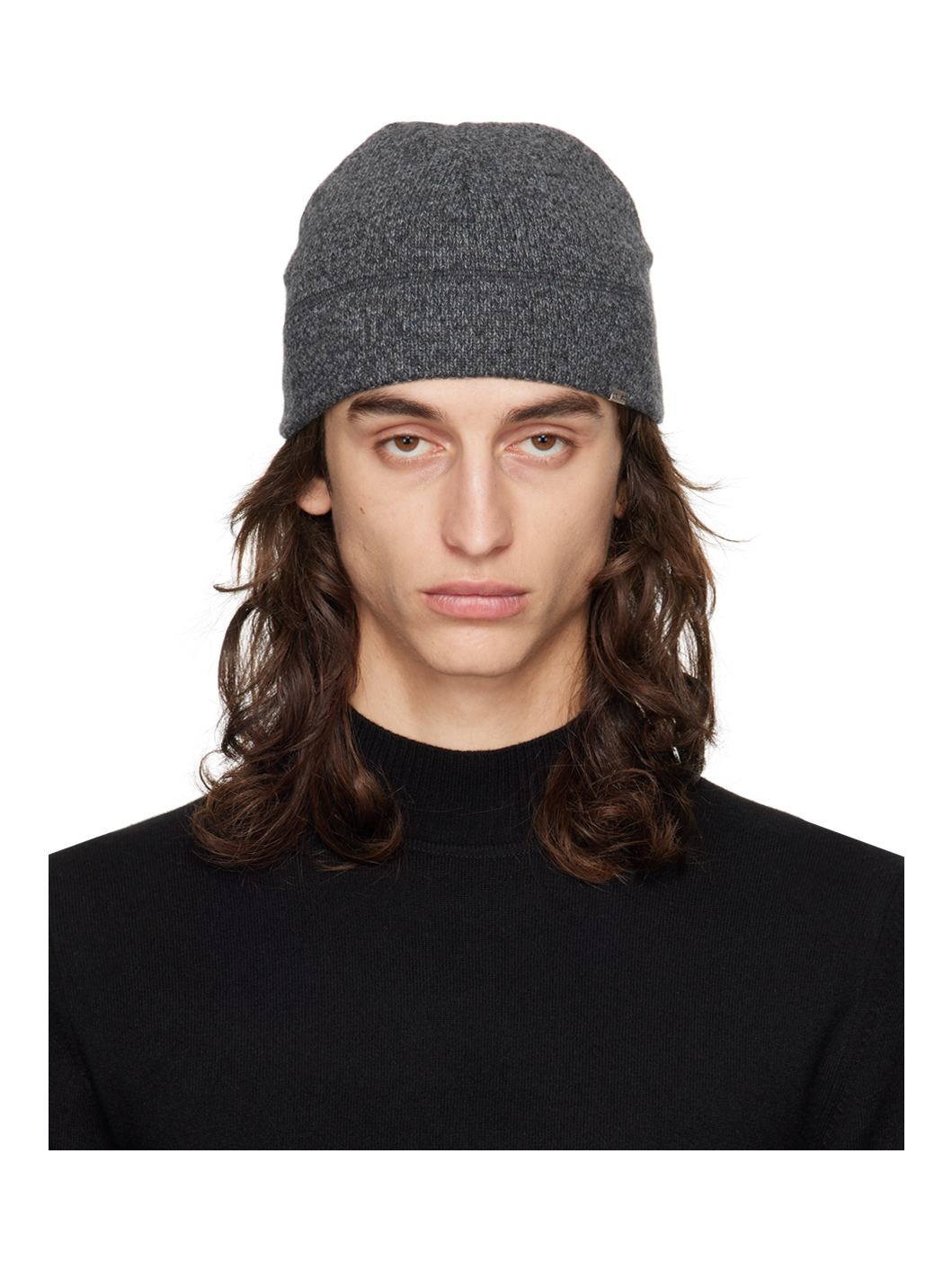 Gray Logo Beanie - 1